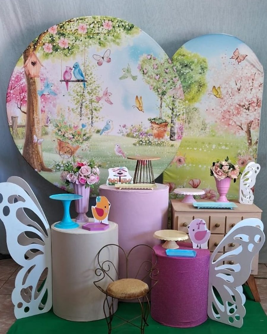 Tema Jardim Encantado